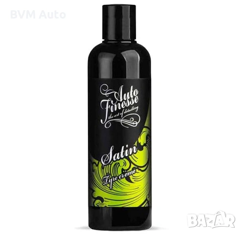 Auto Finesse Satin Tire Creme Dressing – кремообразен импрегнатор за гуми с регулируем финиш, 250 ml