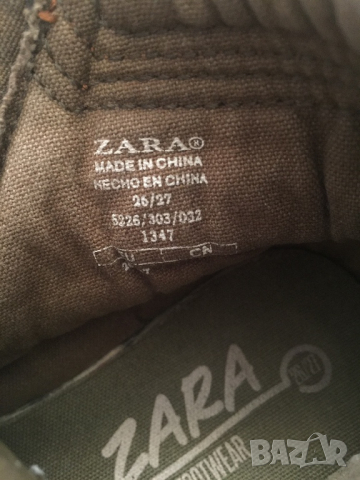 #БОТИ+Zara обувки за момче, снимка 3 - Детски гуменки - 36447676