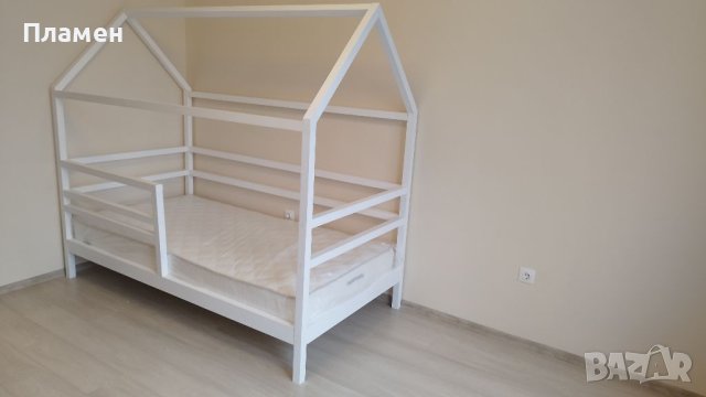 Детско легло тип къщичка, снимка 2 - Спални и легла - 40743379