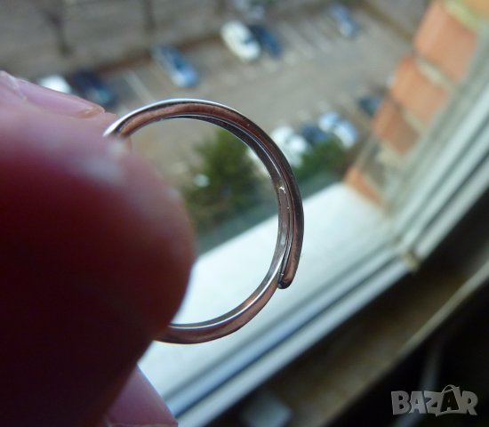 Сребърен пръстен дюмориерит №848 подходящ за подарък, снимка 5 - Пръстени - 43379116