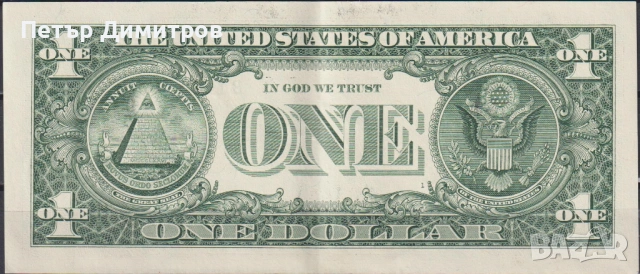 Банкноти 1 долар 2006 2013 2021 от САЩ, снимка 4 - Нумизматика и бонистика - 53135304