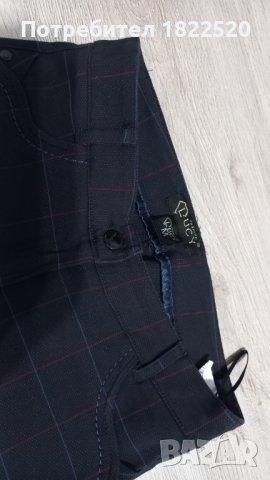 Тъмно син панталон на раета Lucy, снимка 4 - Панталони - 43340028