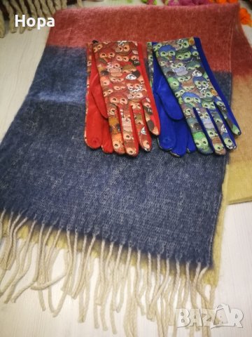 Дамски шалове и ръкавици , снимка 7 - Шапки - 15644905