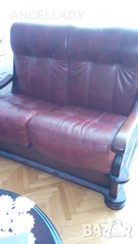 Продавам кожена гарнитура, снимка 8 - Други стоки за дома - 28909417