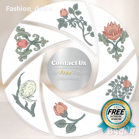 Нов комплект 7 листа A4 за печат на татуировки лазерен принтер трансфер, снимка 4 - Други - 38392822