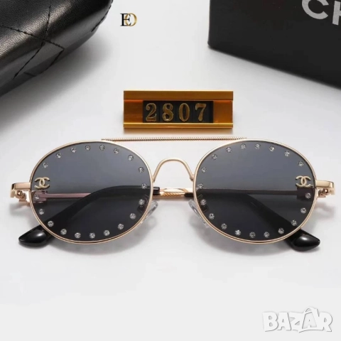 очила с калъф, кутия и ув защита chanel prada , снимка 5 - Слънчеви и диоптрични очила - 51768514