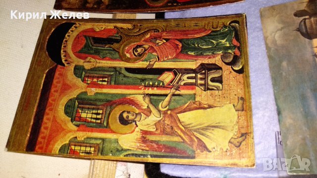 ЛОТ ПЕТ СТАРИ ТЕМАТИКА РЕЛИГИЯ ПРАВОСЛАВИЕ ИКОНИ ПОЩЕНСКИ КАРТИЧКИ БЪЛГАРИЯ и ДРУГИ 5907, снимка 6 - Филателия - 38563350