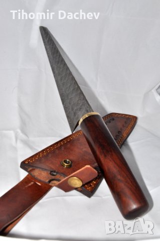 НОЖ - Ръчна изработка - дамаска стомана