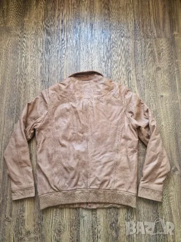 Страхотно мъжко кожено яке , ROVER & LAKES , размер 52, естествена кожа , снимка 10 - Якета - 49073782