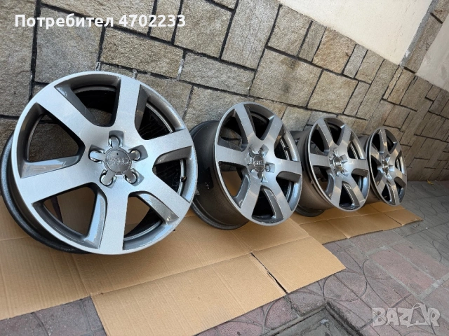 Audi 17” Оригинални джанти за Ауди, снимка 4 - Гуми и джанти - 53020162