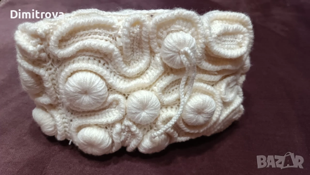 Плетена дамска чанта, снимка 4 - Чанти - 53139205