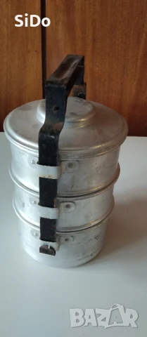 Носилка за храна от 3 съда един в-у друг с удобна дръжка , снимка 7 - Кутии за храна - 50577642