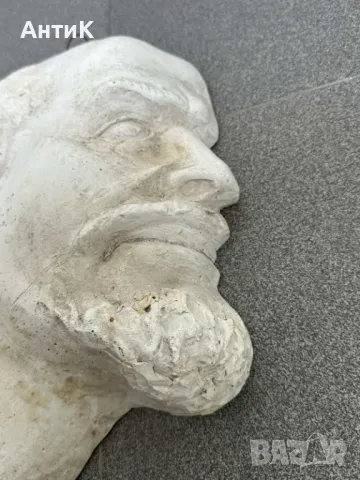 Соц Бюст Барелеф Ленин, снимка 4 - Антикварни и старинни предмети - 50225955