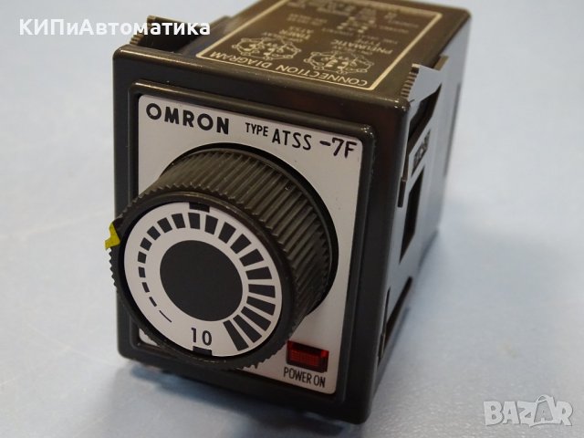 реле време Omron ATSS-7F 10s 220VAC Delay pneumatic timer OFF, снимка 7 - Резервни части за машини - 37673058