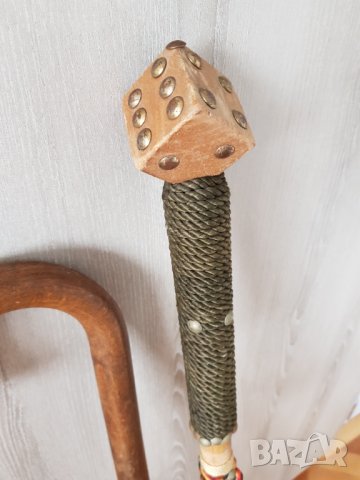 Два стари туристически бастуна, снимка 2 - Антикварни и старинни предмети - 34679538