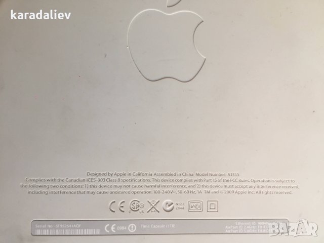 Apple 1TB Time Capsule 3 Gen, снимка 4 - Рутери - 35571839