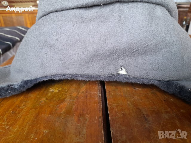 Стара Немска военна шапка,ушанка, снимка 7 - Антикварни и старинни предмети - 40170499