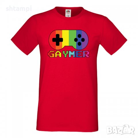  Мъжка тениска Gaymer 1 multicolor Прайд Празник.Повод,Изненада, снимка 11 - Тениски - 37102432