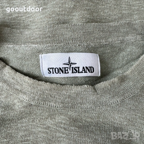 Stone Island Crew Neck Badge Logo Sweater (2XL), снимка 4 - Пуловери - 53240253