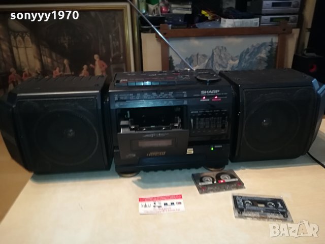 sharp wf-t379z made in japan 1804211157, снимка 11 - Радиокасетофони, транзистори - 32590564