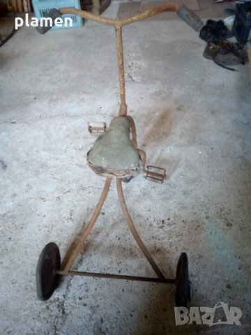 Много старо колело триколка, снимка 3 - Антикварни и старинни предмети - 26847088