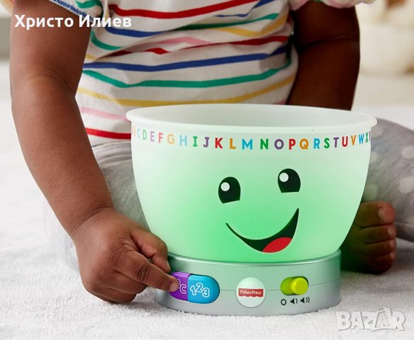 Fisher Price Музикална Светеща Купа за Детска Кухня, снимка 4 - Образователни игри - 39403497