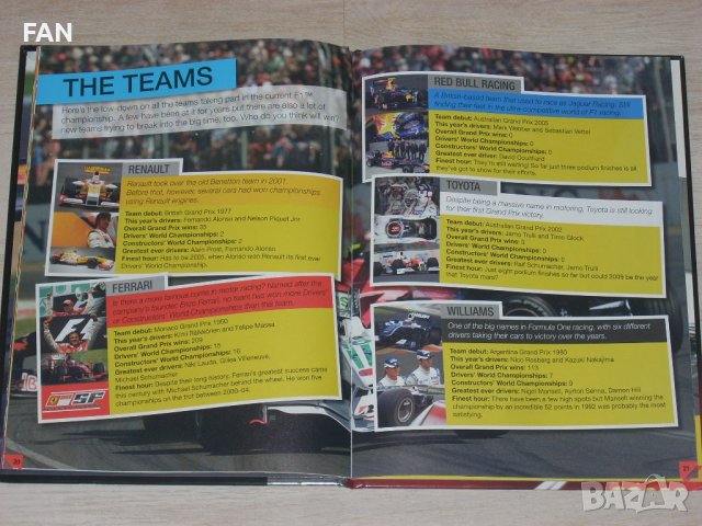 Официални книги - годишници на Формула 1 за 2008 и 2010 г., снимка 12 - Други - 40758922
