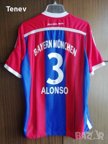 Bayern Munich Xabi Alonso Adidas фланелка тениска Байерн Мюнхен Алонсо 