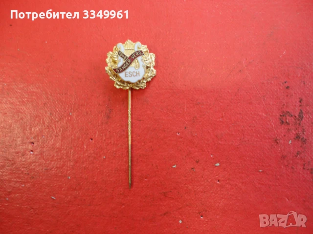 Знак значка с емайл TV ESCH 1893, снимка 5 - Колекции - 51367786