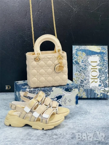 сандали на платформа christian dior , снимка 10 - Сандали - 51002593