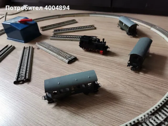 Запазено и действащо колекционерско електрическо влакче Marklin 1, снимка 9 - Колекции - 48810195