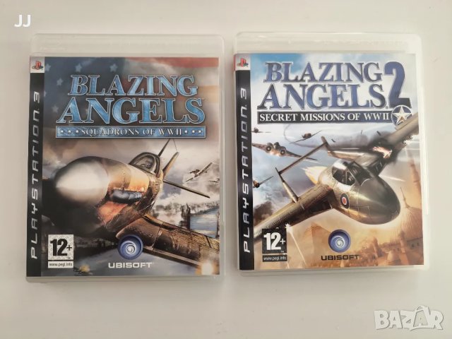 Blazing Angels Squadrons of WWII 25лв. Blazing Angels 2 Secret Missions of WWPlaystation 3 PS3 игра , снимка 1