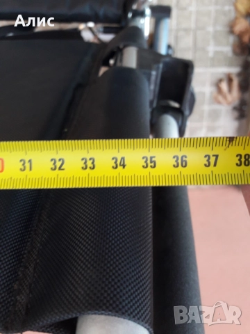 сгъваема транспортна количка стол, снимка 14 - Инвалидни колички - 52542734