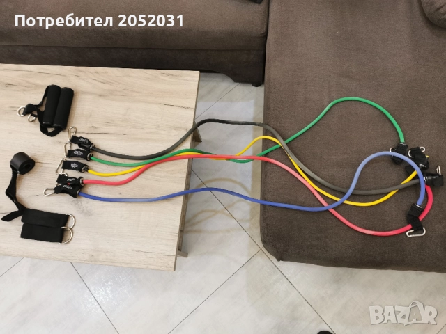 Ластици за тренировки, снимка 2 - Фитнес уреди - 52311190