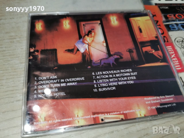 10CC CD 0502261244, снимка 3 - CD дискове - 53367187