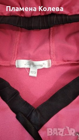 рокля с качулка и 3/4 ръкав 110см, снимка 2 - Детски рокли и поли - 43253459