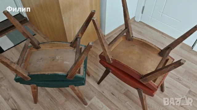 Табуретки от 70-те г. на миналия век, снимка 3 - Столове - 50165857