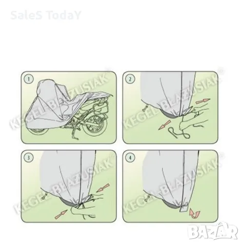 Покривало за мотор, размер XL, снимка 2 - Аксесоари и консумативи - 49868379