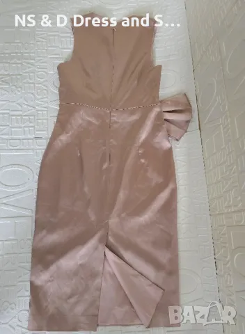 Дамска сатенена рокля , снимка 6 - Рокли - 50211550