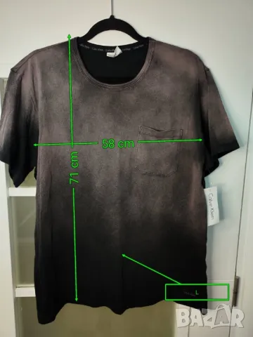 Calvin Klein мъжка тениска, M и L, снимка 4 - Тениски - 47546659