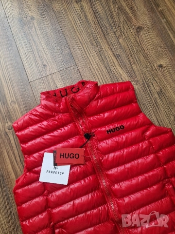 Страхотна мъжка грейка елек HUGO BOSS размер S M L XL 2XL , снимка 3 - Якета - 51470857