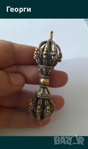 Бронзова варджа-6, снимка 3 - Антикварни и старинни предмети - 50111770