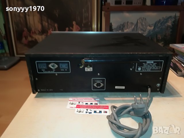 NIKKO HIFI JAPAN-ВНОС SWISS 0809221902, снимка 8 - Ресийвъри, усилватели, смесителни пултове - 37942523