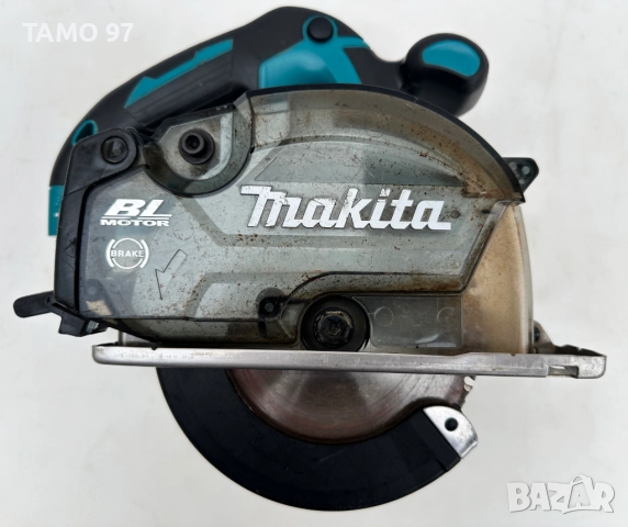 Makita DCS553 - Безчетков акумулаторен циркуляр за метал 18V, снимка 2 - Триони и циркуляри - 52879745