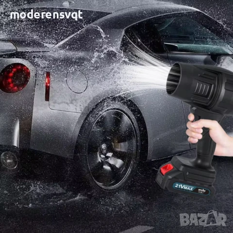 Акумулаторен въздушен турбо пистолет 48V с 2 батерии, снимка 7 - Други инструменти - 51287366