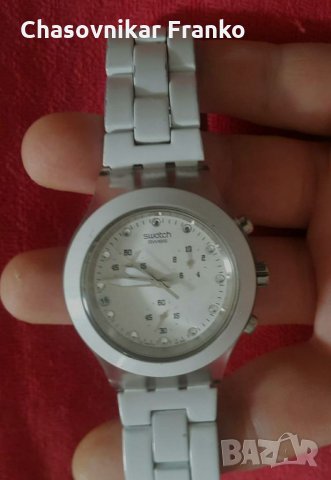 Swatch уникален и стилен дизайн елегантен часовник, снимка 2 - Луксозни - 35445360