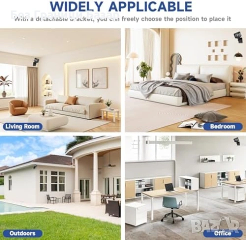 Нови Мини шпионска камера 4K, 10ч батерия, детекция движение, двупосочно аудио, снимка 7 - Други - 53573336