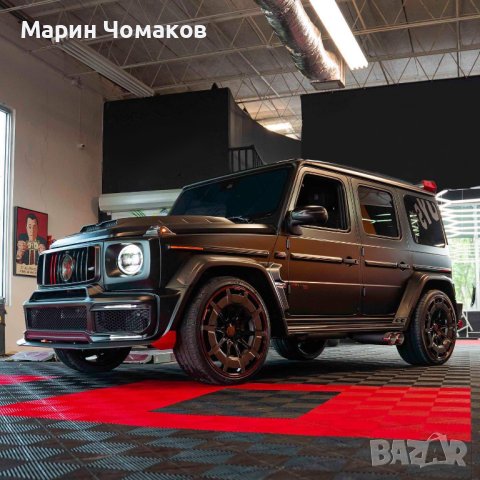 23 цола КОВАНИ джанти за Mercedes G W464 W463, снимка 16 - Гуми и джанти - 42998178