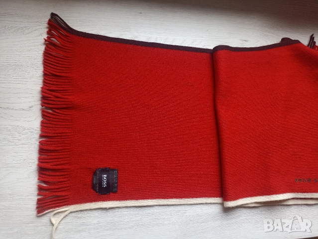 Мъжки шал Hugo Boss, снимка 4 - Шалове - 52996445