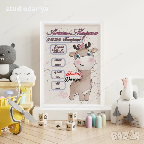 Бебешка визитка за момиче, снимка 5 - Други - 53147654